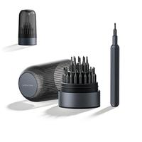 VMYTH MS2 Ensemble de tournevis de précision magnétique en acier S2 31-en-1 avec poignée en aluminium pour la réparation d'électronique, de téléphones et d'ordinateurs portables