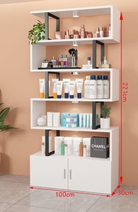 Vitrine de présentation de cosmétiques, salon de beauté, boutique de manucure, salon, supermarché, étagère de rangement multi-niveaux - Product Image 4
