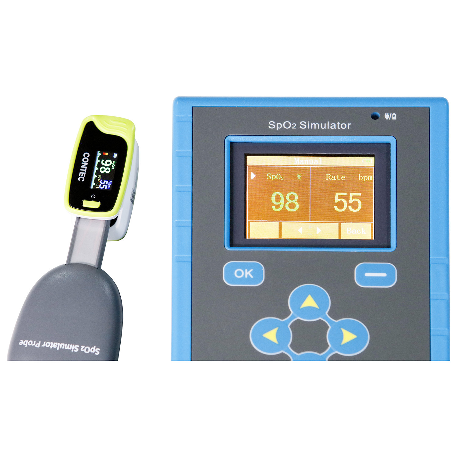 Генератор сигналов CONTEC MS100 SpO2, симулятор ЭКГ SpO2