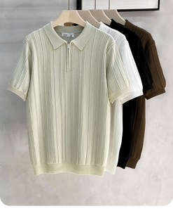 Nueva <span class=keywords><strong>Camiseta</strong></span> Polo de Verano para Hombre, Moderna, Holgada, Antiarrugas, Antibolitas, Lavado al Agua, Secado Rápido, Fresca y Transpirable, al por Mayor - Product Image 1