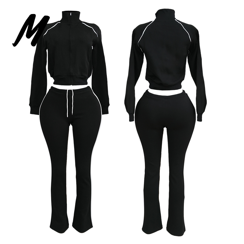 Black pants set