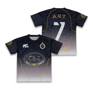 Camisetas Deportivas Personalizadas de Fábrica OEM con Logotipo Impreso, Transpirables, de Malla, Tallas Grandes, de Poliéster, Casuales - Product Image 2