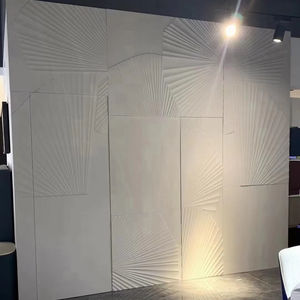 Custom Modern 3d Lederen Carving Wandpaneel Voor Woondecoratie Waterdicht Vuurvast En Vochtbestendig - Product Image 4