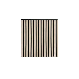 manufacturer Home sound absorbing ECO friendly High density MDF wall slat wood panel for noise control interior 20