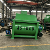 Moteur-pompe pour bétonnière à double arbre JS1000, haute efficacité, machine de mélange de ciment à entraînement synchrone pour la série HZS