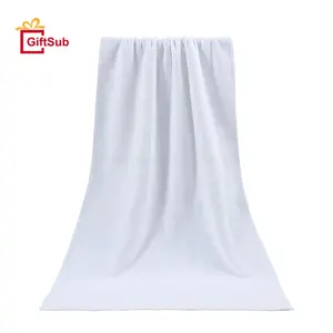 Manufacturer Well Made Polyester Cotton Bath Towel Sublimation Polyester Cotton Bath Towel