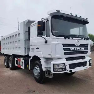 SHACMAN truk berat Diesel baru F3000 6x4 10 roda dengan mesin Weichai Gearbox cepat Euro 3-Dump Truck