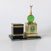Tour d'horloge de la mosquée en cristal, modèle Kaaba, pour Souvenirs artisanaux musulmans, décoration islamique, ramadan, nouvelle collection