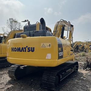 Komatsu มือสองเครื่องขุดขนาดเล็กจากญี่ปุ่น PC120มือสองมีเครื่องยนต์หลักและส่วนประกอบเกียร์เป็นที่ต้องการสูง - Product Image 6