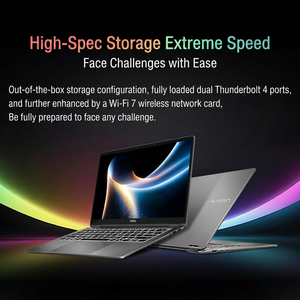 <span class=keywords><strong>MSI</strong></span> <span class=keywords><strong>Prestige</strong></span> 14 Flip AI+ 2026 Ultra X7 358H โน้ตบุ๊กสำหรับธุรกิจ น้ำหนักเบา พร้อมหน้าจอแบบพลิกทัชสกรีน - Product Image 4