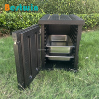 90L EPP Foam Frontlader Kalt warm halten Transport behälter Thermo box Wärmeschutz wärmer Isolierter Lebensmittel pfannen träger