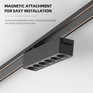 Đèn ray từ tính điều chỉnh độ sáng thông minh WIFI Tuya Zigbee, đèn <span class=keywords><strong>LED</strong></span> chiếu điểm điều chỉnh được, đèn ray <span class=keywords><strong>LED</strong></span> có thể điều chỉnh độ sáng - Product Image 5