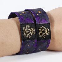 Pulsera Elástica de Tela Económica para Exposiciones, Logotipo Personalizado, Suministro de Fábrica