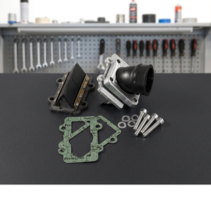 Colector Ajustable 8.1-K12 Comp. Fuente de Alimentación 180cc Versión 8.1 Compatible con Cárter Piaggio 30mm Sistema de Combustible para Motocicleta - Product Image 3