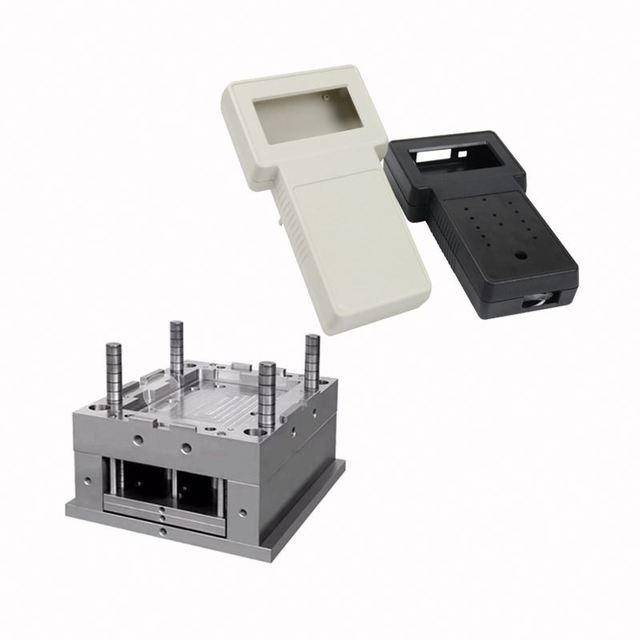 China Manufacturer Customized POS Machine Plastic Shell Abs Plastic Case with Silicone Button Board Injection Molding