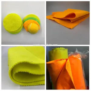 Feutre de balle de tennis élastique 100% polyester de haute qualité personnalisé en usine - Product Image 6