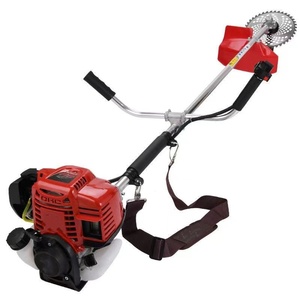 Petite tondeuse à gazon agricole portative à moteur quatre temps à essence, avec fonctions de désherbage et de fauchage, pour usage domestique et bricolage - Product Image 2
