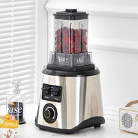 3in1 Multifunctionele 3l Goedkope Keuken Hotel Home Smoothie High Speed Mixer Tafel Fruit Grinder Chopper Juicer Blender Machine