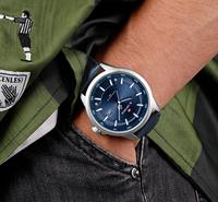   NF9248 Jam Tangan Kasual Tahan Air Quartz Pria 9248 Jam Tangan Olahraga Kulit Kalender Fashion Pria Jam Relogio Masculino