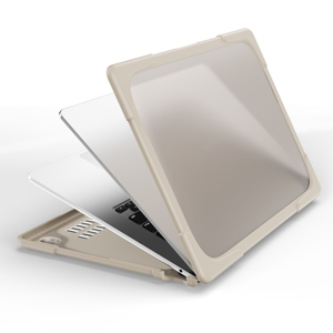 Funda de PC dura mate con borde de TPU suave <span class=keywords><strong>para</strong></span> <span class=keywords><strong>MacBook</strong></span> todos los modelos 12 13 14 15 16 pulgadas M1 M2 funda <span class=keywords><strong>Macbook</strong></span> a prueba de golpes - Product Image 4