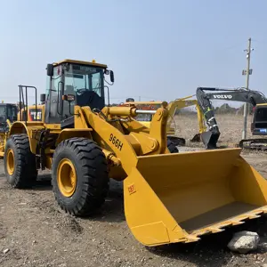 Caterpillar qualidade CAT966H com peças originais CAT 966H carregadeiras de rodas grandes usadas máquinas de construção usadas