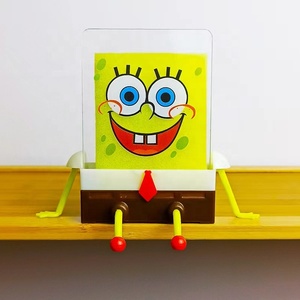 Éponge <span class=keywords><strong>bob</strong></span> dessin animé mignon vaisselle porte-éponge mural asphalte support créatif cuisine fournitures - Product Image 5