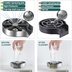 Robinet de cuisine pour évier en verre, lave-bouteille, nettoyeur de tasses pour bouteille - Product Image 2