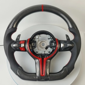 Volant sport en fibre de carbone pour <span class=keywords><strong>BMW</strong></span> F30 F10 F20 F32 F36 F22 F11 F82 F15 F31 F82 M4 M5 F90 F80 M3 X5 F15 F06 535i F10 - Product Image 1