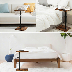 Tablette <span class=keywords><strong>d</strong></span>'accoudoir <span class=keywords><strong>de</strong></span> canapé avec rotation à 360° et hauteur réglable, idéale comme table <span class=keywords><strong>d</strong></span>'appoint pour collations dans les petits espaces, au lit ou <span class=keywords><strong>sur</strong></span> une chaise - Product Image 6