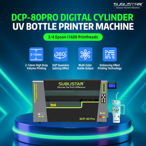 SUBLISTAR DCP-80Pro高速360旋转紫外打印机，用于瓶子、杯子和杯子-包括4 Pcs I1600 - Product Image 2
