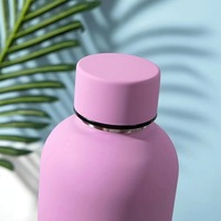Best-seller Bouteille à vide isolée à double paroi en acier inoxydable avec couvercle Bouteilles d'eau de voyage promotionnelles et écologiques