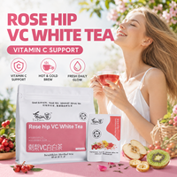 Thé blanc mélangé de qualité supérieure Rosa Roxburghii sans caféine, thé santé en sachets, rafraîchissant, soin de la peau, thé aux herbes