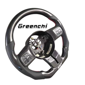 Volant en fibre de carbone très vendu pour Jeep Grand Cherokee SRT Wrangler JK JL XJ Gladiator Traitor Trackhawk - Product Image 2