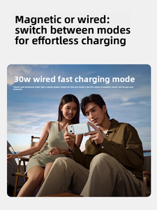 אנקר מגגו בנק חשמל רזה 10,000mah חבילה מגנטית 7.5w מטען נייד מהיר במיוחד - Product Image 5