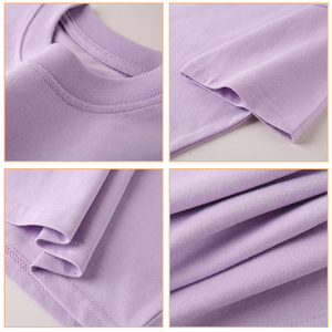 Vente en gros <span class=keywords><strong>de</strong></span> t-shirts à manches courtes en coton pour <span class=keywords><strong>enfants</strong></span>, garçons et filles, décontractés, personnalisés pour l'été - Product Image 6