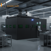 Nouvelle écran de protection laser haute puissance 1500W-6000W en verre trempé, classe 1, avec extracteur de fumée intégré pour