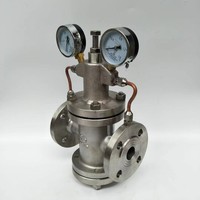 Válvula Reductora de Presión de Acero Inoxidable de Dos Etapas Y42X para Aplicaciones en la Industria Química de Nitrógeno, Amoníaco y Gas Comprimido