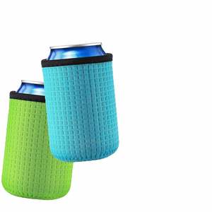 12oz Insulated Reusable Can <b>Cooler</b> Sleeves for Beer Bottles Energy <b>Drinks</b> Multicolor - Product Image 3