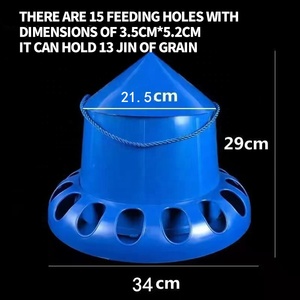 Meilleures ventes mondiales : Distributeur d'eau automatique pour oiseaux en plastique de haute qualité, durable, portable, facile à nettoyer, design moderne et élégant pour pigeons. - Product Image 5
