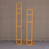 Étagère de présentation en panneau KT pour mariage, support en panneau KT pour fiançailles, décoration de fond de scène, étagère pour rangée de fleurs, arche de mariage