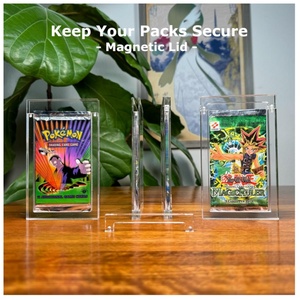 Étui de présentation magnétique moderne en acrylique transparent de 3 mm pour cartes à collectionner, idéal pour les magasins, <span class=keywords><strong>Shining</strong></span> <span class=keywords><strong>Fates</strong></span> et objets de collection - Product Image 6