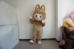 Funtoys personalizado Pink Bunny Mascot disfraz Fox Bear Plush <span class=keywords><strong>Anime</strong></span> Animal Mascotte eventos y actuaciones comerciales para adultos - Product Image 4