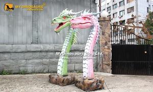 MY DINO WD023 <span class=keywords><strong>Parque</strong></span> al aire libre Atracción de gran tamaño Dragon Head Animatronics - Product Image 6