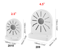 Soporte de Pared/Techo para Cámaras de Seguridad Lishen, Carcasa de Plástico Resistente para CCTV, Guangdong