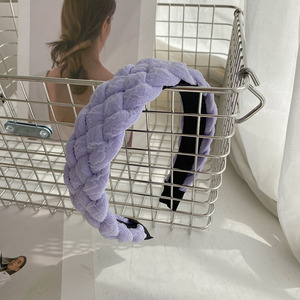 2022 Summer More Style Women Colorful Sponge Hairband Silk Satin Braids Knotted Headband Sweet <strong>Cool</strong> Girl <strong>Hair</strong> <strong>Accessories</strong> - Product Image 4