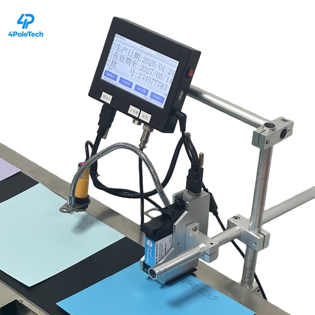 Industrial Automatic Inline Inkjet Printer Batch Coding Machine Expiration Date,Times,Variable Text, QR Code,Logo,Barcode