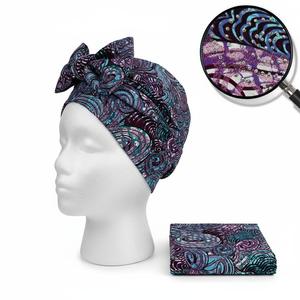 Tissu <span class=keywords><strong>Pagne</strong></span> Africain de Qualité Supérieure, Véritable Wax Ankara, Batik en Coton Satiné, Couleurs Or, Vert, Bleu pour la Confection - Product Image 2