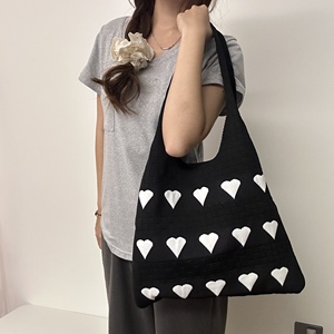 Sac à main tricoté 3D pour femme, sacs à bandoulière au design professionnel, vente en gros, pratique, <span class=keywords><strong>chic</strong></span>, moderne et tendance - Product Image 3