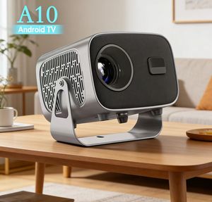 Projecteur intelligent pour la maison, projecteur Android, 200 lumens ANSI, projecteur LCD, <span class=keywords><strong>correction</strong></span> automatique de la distorsion trapézoïdale - Product Image 1