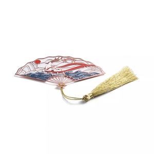 Marcapáginas de Metal de Latón con Diseño Tradicional Chino para Libros - Product Image 2